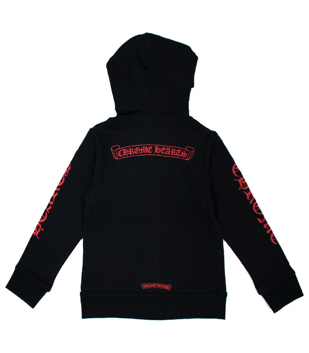 Chrome Hearts Friends And Family Floral Hoodie Black