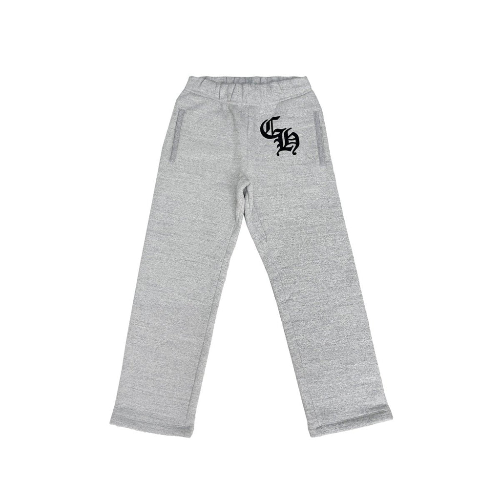 Chrome Hearts CH Logo Grey Sweatpants front
