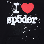 Sp5der Black Souvenir Hoodie - Black