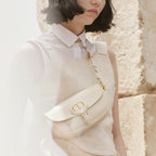 Dior Bobby East West Bag - White