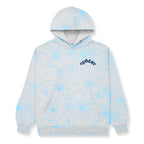 Sp5der Aop Web Hoodie - Heather Grey