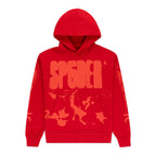 Sp5der X-Ray Hoodie - Red