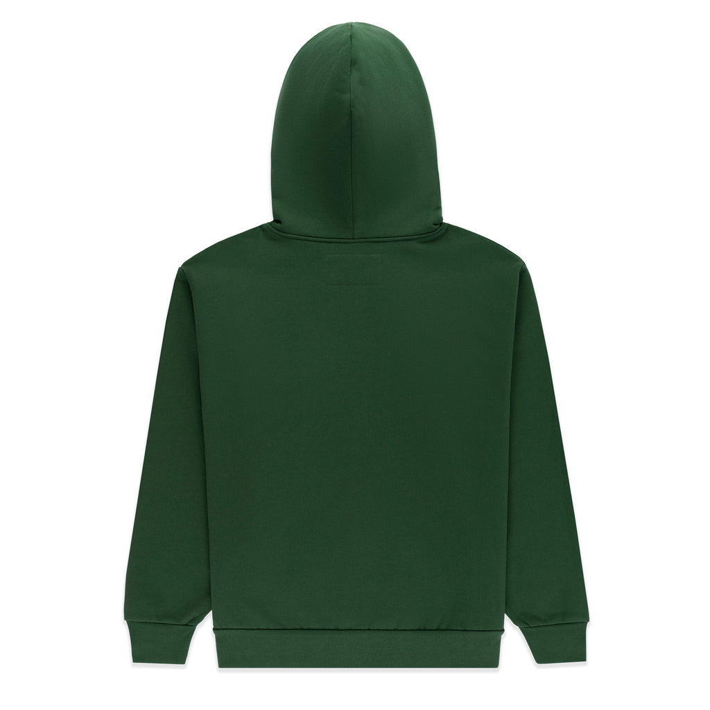 Sp5der Og Web Studded Zip Hoodie - Green