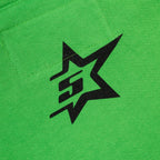 Sp5der Rhinestone Punk V2 Hoodie - Bright Green