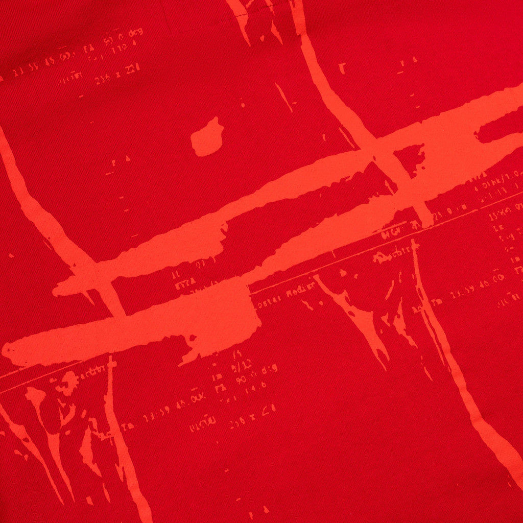 Sp5der X-Ray Hoodie - Red