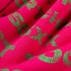 Sp5der Stencil Hoodie - Pink