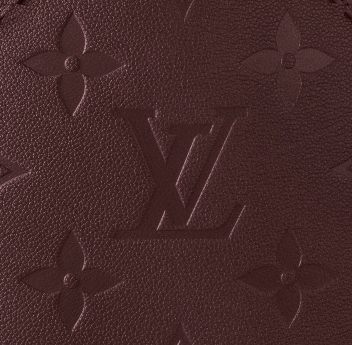 Louis Vuitton Neverfull MM Wine Burgundy Monogram Empreinte Leather Tote M46599
