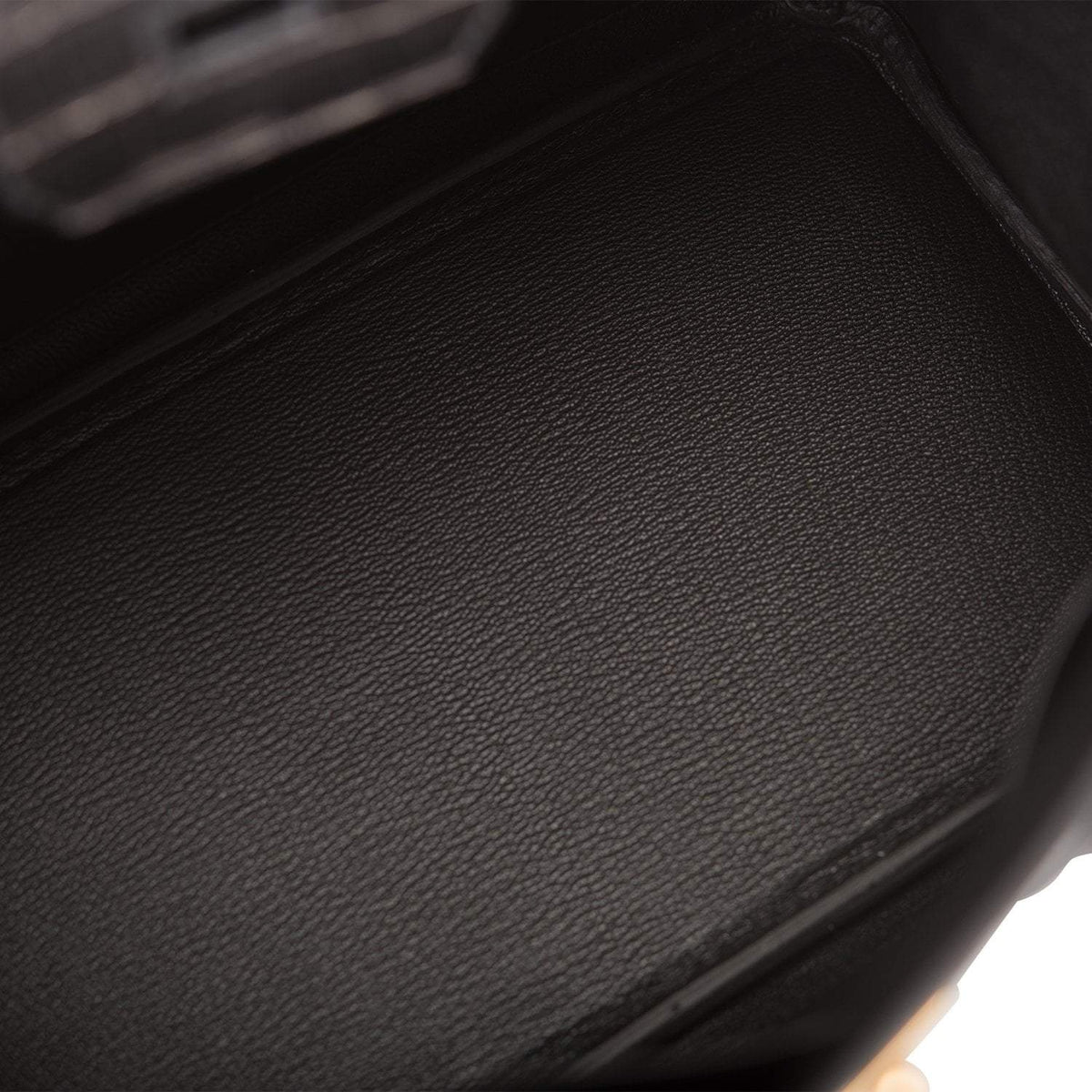 Hermes Black Matte Alligator Birkin 25cm Gold Hardware