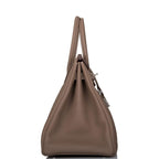 Hermes Birkin 35 Etoupe Togo Palladium Hardware