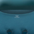 Hermes Vert Bosphore Epsom Mini Constance 18cm Lacquer Hardware