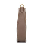 Hermes Etoupe Clemence Evelyne TPM Bag Gold Hardware