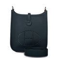 Hermes Vert Cypress Clemence Evelyne TPM Bag Palladium Hardware