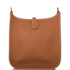 Hermes Gold Clemence Evelyne TPM Bag Palladium Hardware
