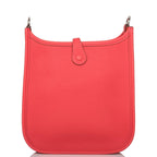 Hermes Bougainvillea Clemence Evelyne TPM Bag Palladium Hardware