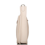 Hermes Craie Clemence Evelyne III PM Bag Palladium Hardware
