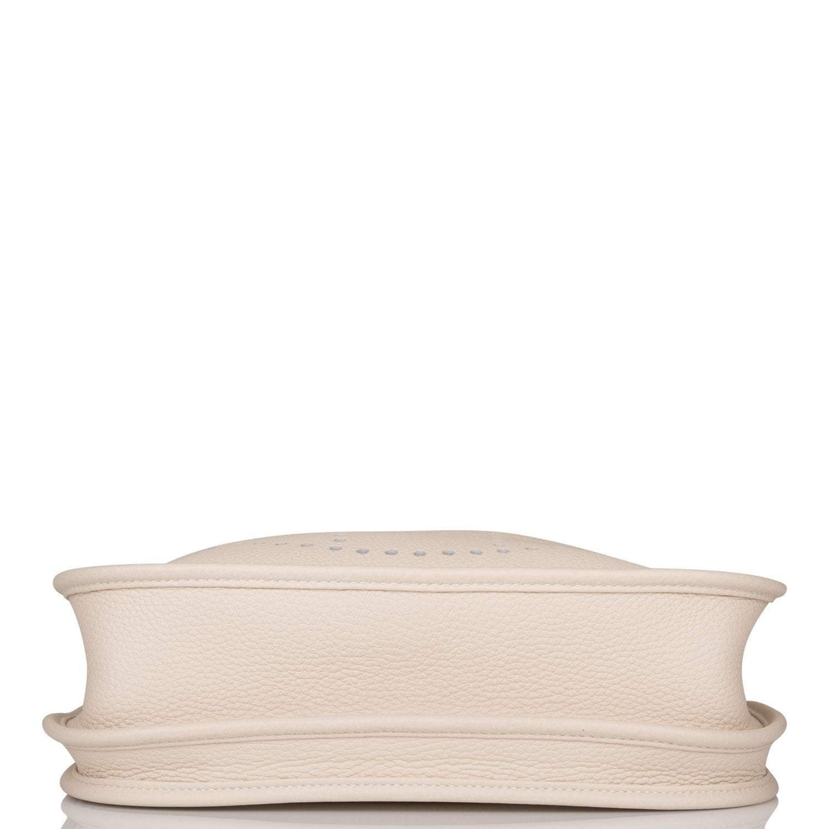 Hermes Craie Clemence Evelyne III PM Bag Palladium Hardware