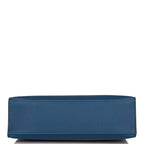 Hermes Deep Blue Swift Mini Kelly Pochette Gold Hardware