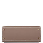 Hermes Etoupe Epsom Sellier Kelly 28cm Gold Hardware