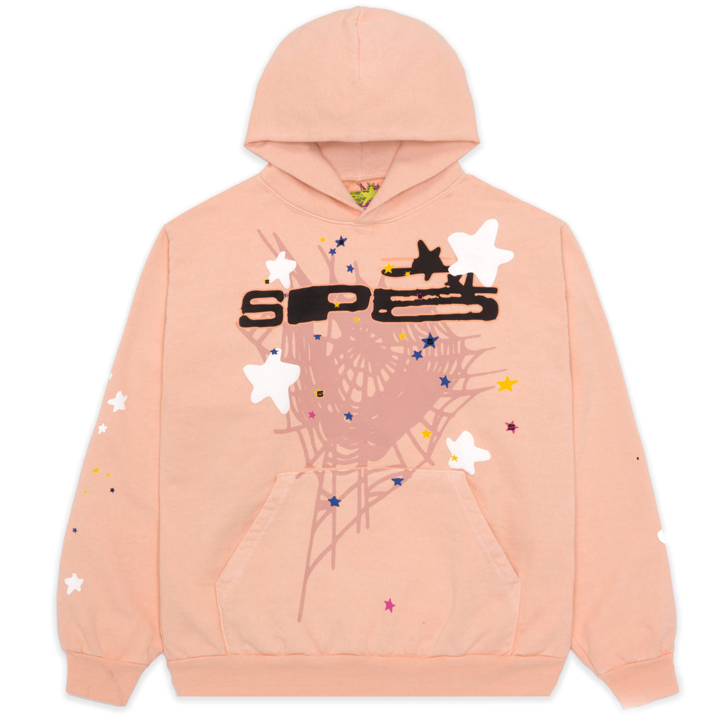 Sp5der Bellini Hoodie - Peach