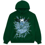 Sp5der Web Hoodie - Moss Green