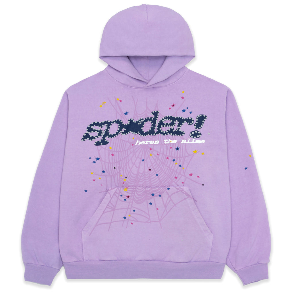 Sp5der Acai Hoodie - Lavender
