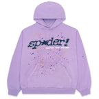 Sp5der Acai Hoodie - Lavender