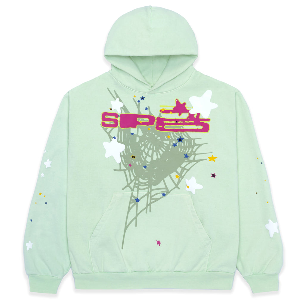 Sp5der Mint Hoodie - Mint