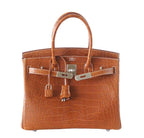 Hermès Birkin 30 Alligator Fauve Barenia Bag