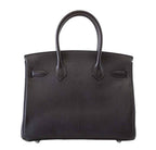 Hermès Birkin 30 Bag Black Chevre PHW