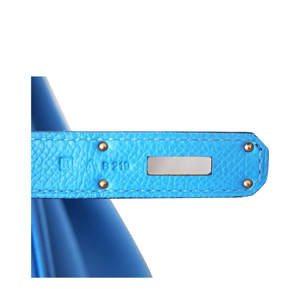 Hermès Birkin 30 Blue Paradise Epsom Bag GHW