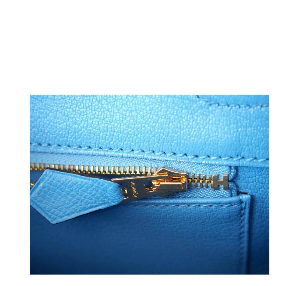 Hermès Birkin 30 Blue Paradise Epsom Bag GHW