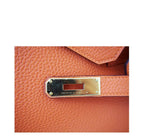 Hermès Birkin 30 Bag Orange Togo Leather
