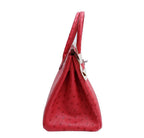 Hermes Birkin 30 Ostrich Bougainvillea Bag