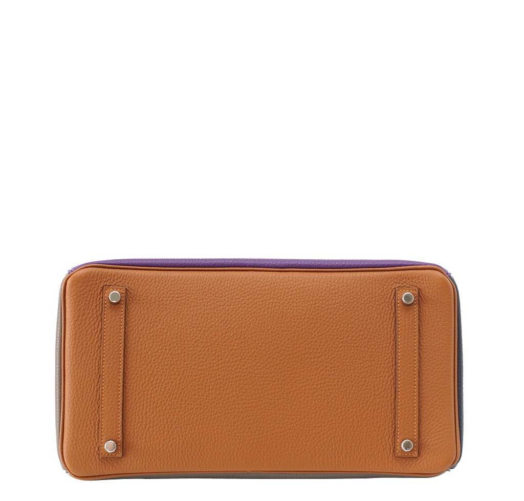 Hermès Birkin 35 Arlequin Limited Edition Bag PHW
