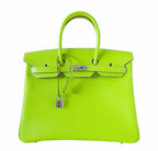 Hermes Birkin 35 Kiwi Epsom Leather Palladium Hardware