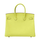 Hermès Birkin 35 Souffre Yellow Bag