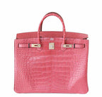Hermès Birkin 40 Boise de Rose Alligator Bag