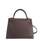 Hermès Kelly 28 Sellier Marron Palladium Hardware