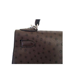 Hermès Kelly 28 Sellier Marron Palladium Hardware