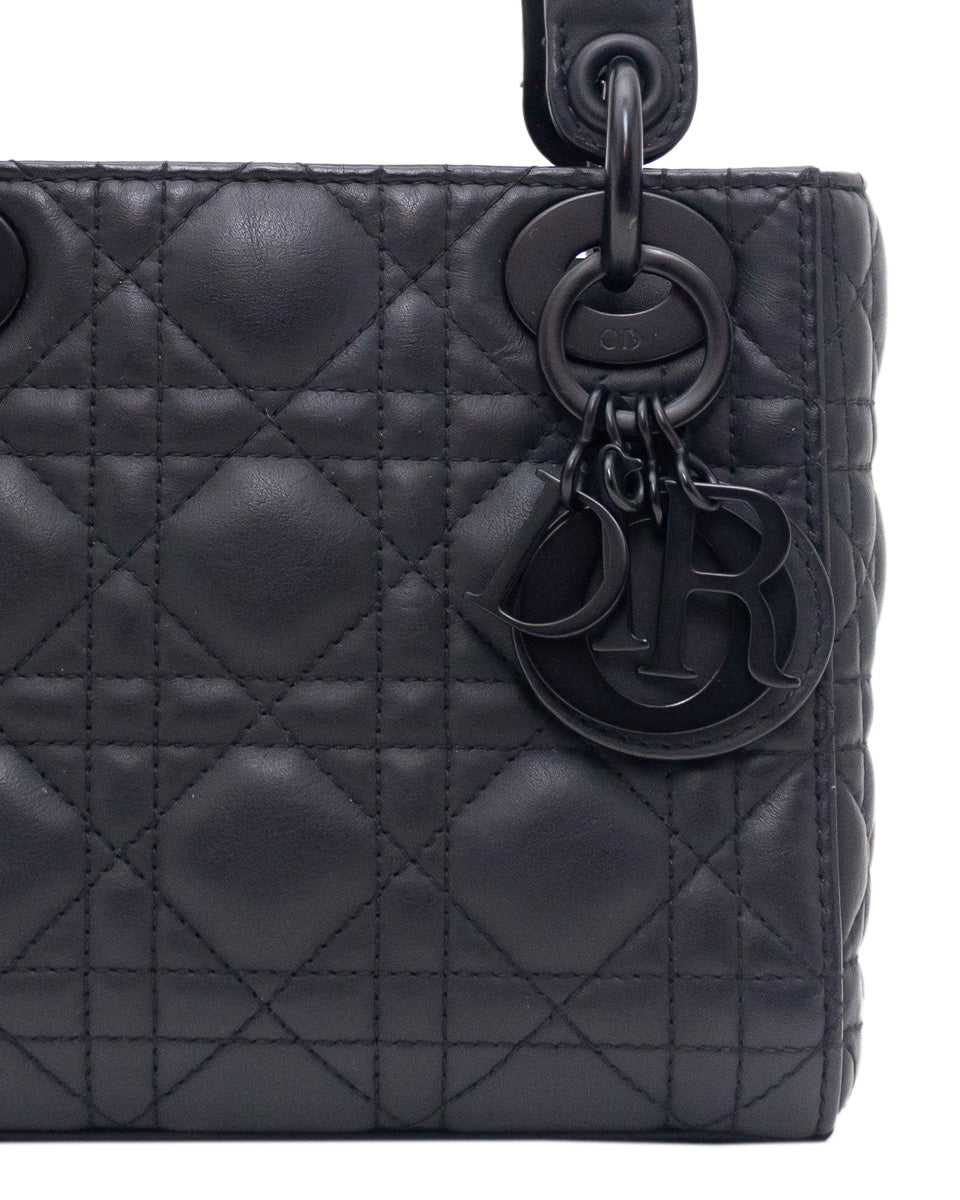 Dior Mini Lady Dior Bag - Black