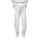 Chrome Hearts White Horseshoe Blue Script Sweatpants