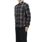 Chrome Hearts Gas Station Plaid Cashmere Black Shirt