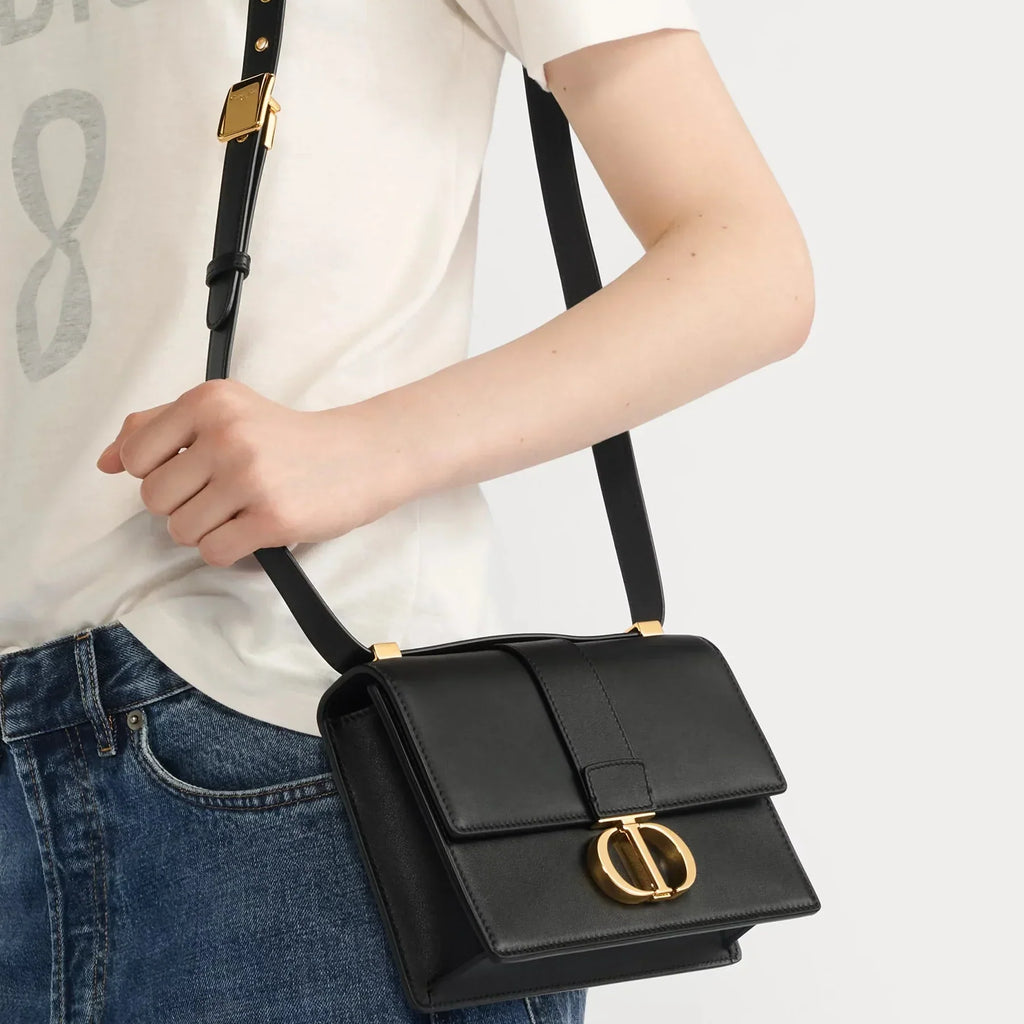Dior Small 30 Montaigne Bag - Black