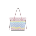 Louis Vuitton Neverfull MM LV Escale Pastel Pink Tie Dye Monogram Canvas M45270