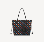 Louis Vuitton Neverfull MM Game On Monogram Canvas Black M57462