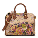 Louis Vuitton Speedy Bandouliere 25 Flower Garden Gold M21317