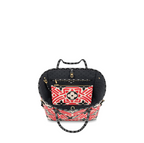 Louis Vuitton LV Crafty Neverfull MM Monogram Canvas M56583 Red Cream