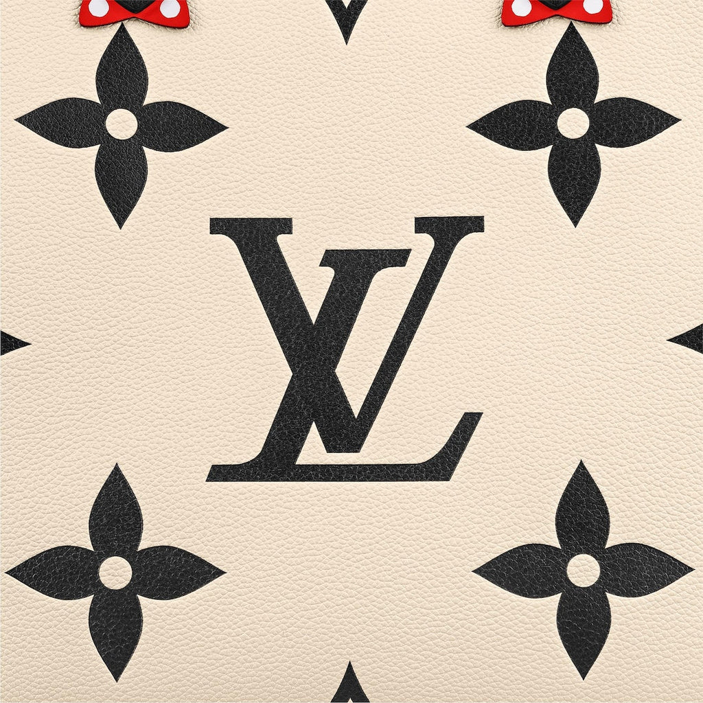 Louis Vuitton LV Crafty Onthego GM Monogram Giant Canvas M45372 Cream Black