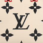 Louis Vuitton LV Crafty Onthego GM Monogram Giant Canvas M45372 Cream Black