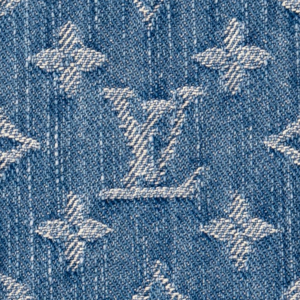 Louis Vuitton OnTheGo MM Monogram Denim Canvas Tote Bag M46871